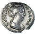 Coin, Diva Faustina I, Denarius, 141, Rome, AU(50-53), Silver, RIC:382A