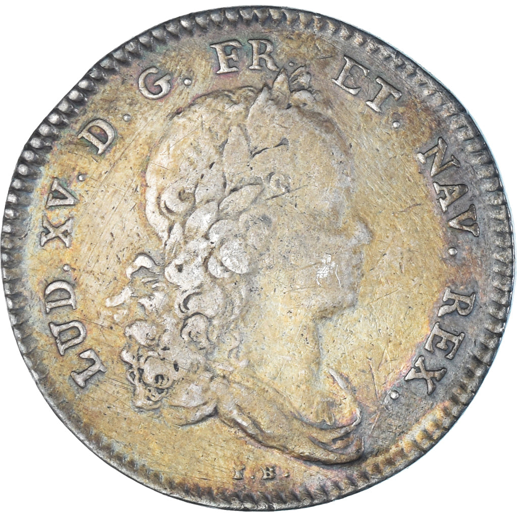 France, Token, Louis XV, Controleurs, Payeurs des Rentes, 1717, VF(30-35)