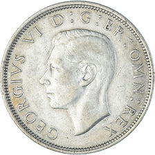 Coin, Great Britain, George VI, 1/2 Crown, 1937, AU(50-53), Silver, KM:856