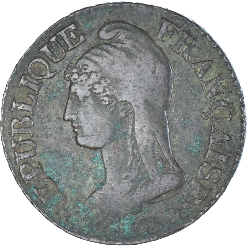 Coin, France, Dupré, 5 Centimes, AN 7, Paris, VF(30-35), Copper, Gadoury:126