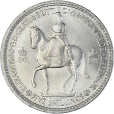 Coin, Great Britain, Elizabeth II, 5 Shillings, 1953, Sacre d'Elizabeth II