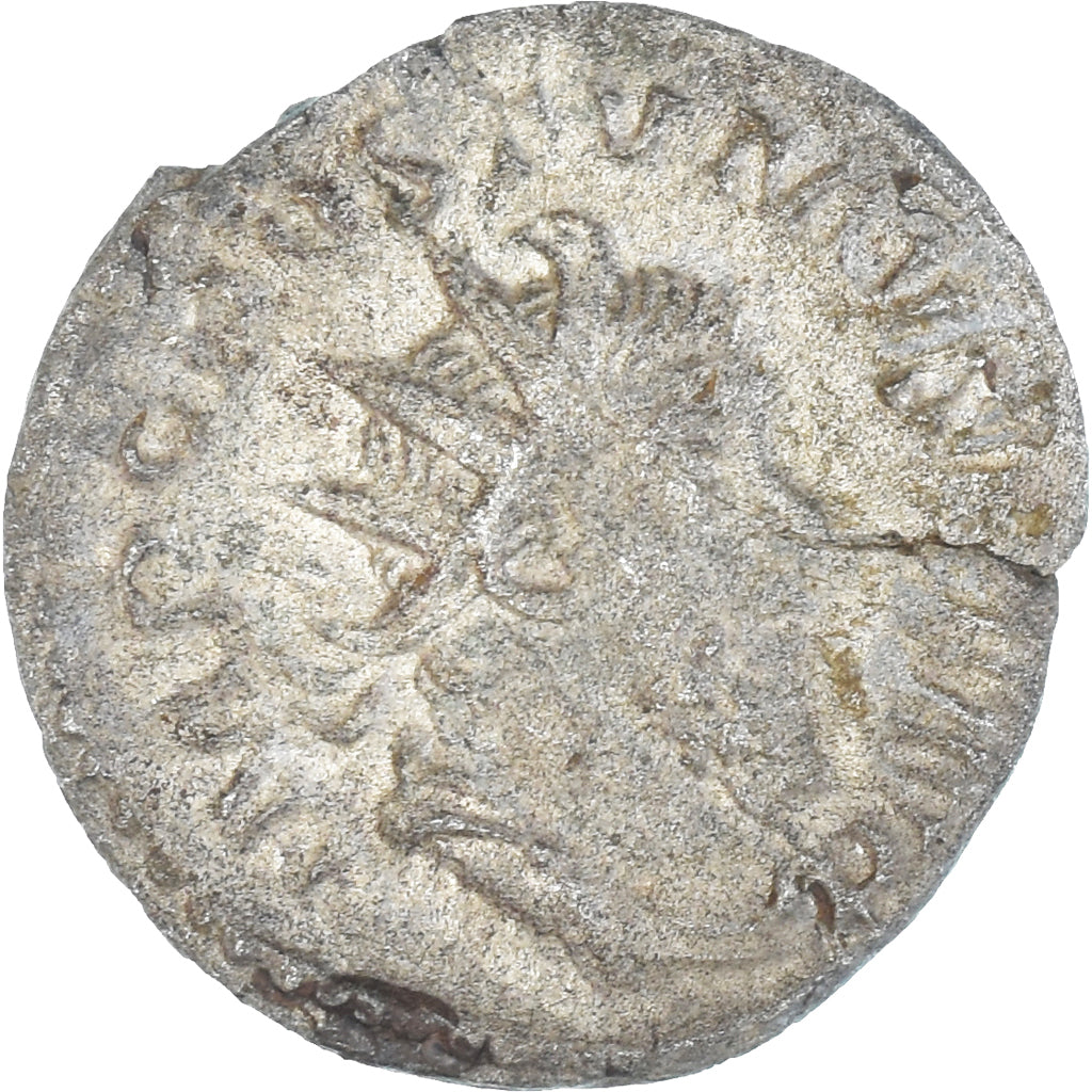 Moneda, Postumus, Antoninianus, 260-269, Cologne, Cracked, BC+, Vellón, RIC:64