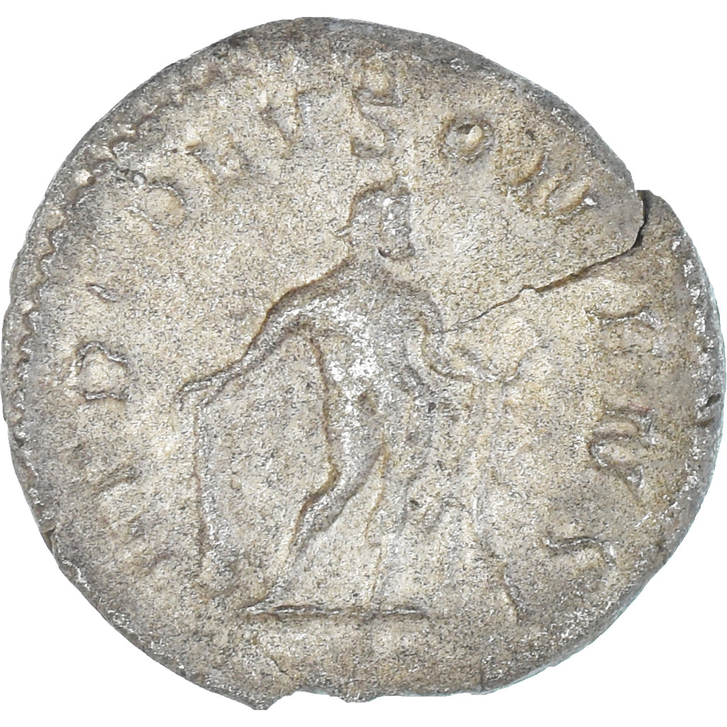 Moneda, Postumus, Antoninianus, 260-269, Cologne, Cracked, BC+, Vellón, RIC:64