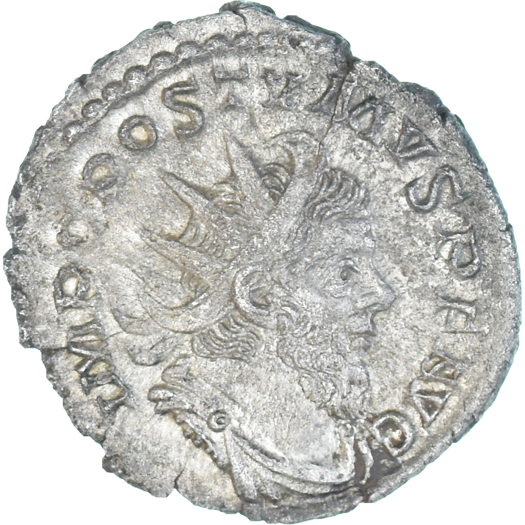 Moneda, Postumus, Antoninianus, 260-269, Cologne, MBC+, Vellón, RIC:64