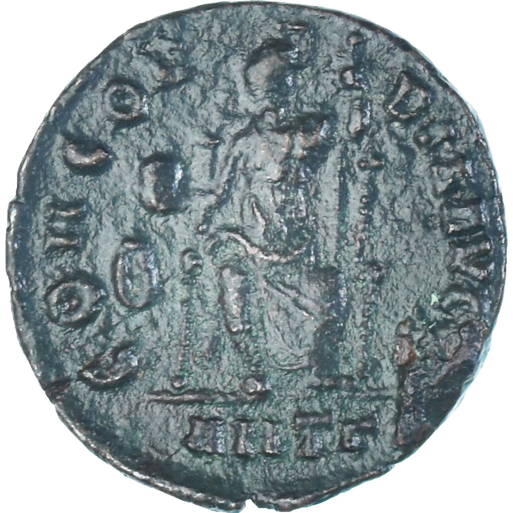 Moneta, Valentinian II, Follis, 378-383, Antioch, BB, Bronzo, RIC:45B