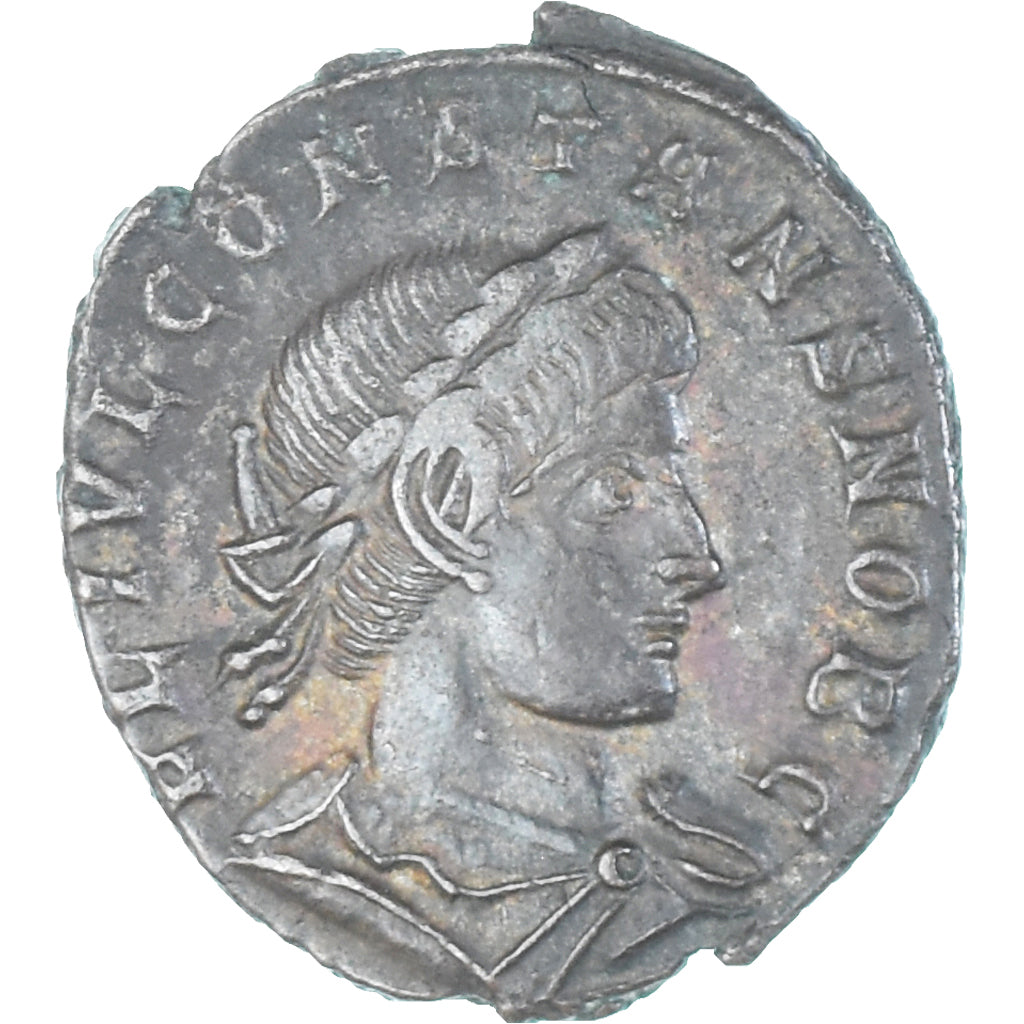 Moneda, Constans, Follis, 335, Arles, MBC+, Bronce, RIC:390