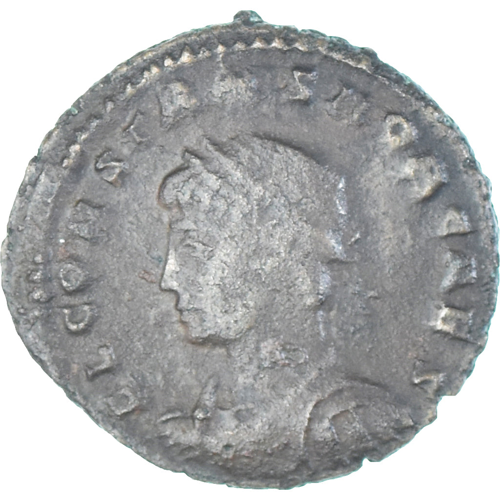 Moeda, Constans, Follis, 333-335, Constantinople, Rara, VF(30-35), Bronze