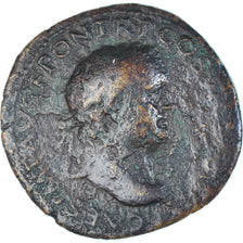 Moneta, Titus, Sesterzio, 77-78, Lugdunum, MB+, Bronzo, RIC:1247