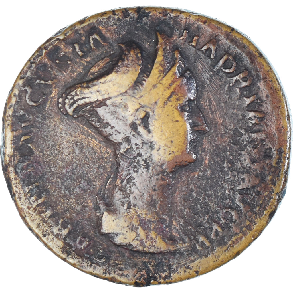 Moneta, Sabina, Sesterzio, 128-129, Rome, Rare, MB+, Bronzo, RIC:2493