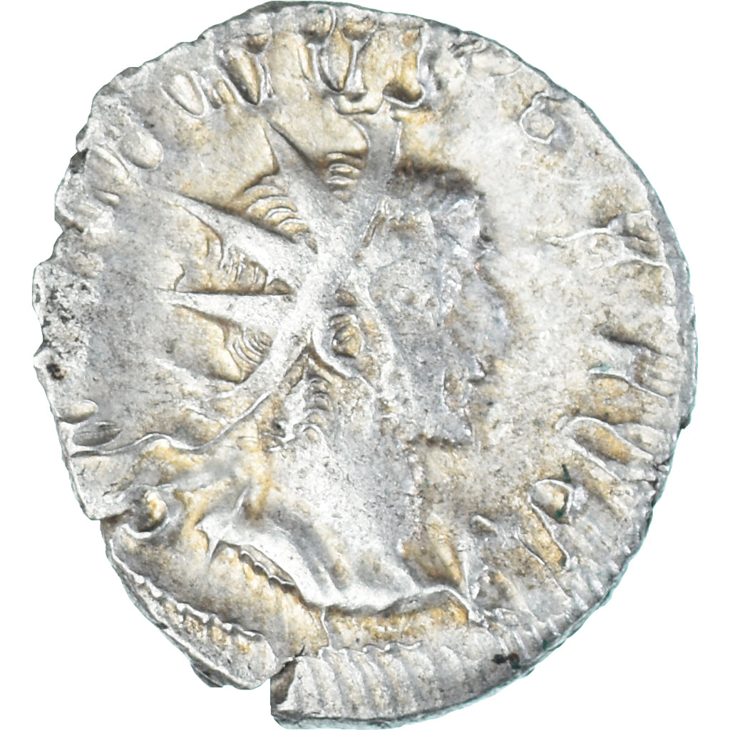 Moneda, Gallienus, Antoninianus, 258-259, Lugdunum, MBC, Vellón, RIC:44