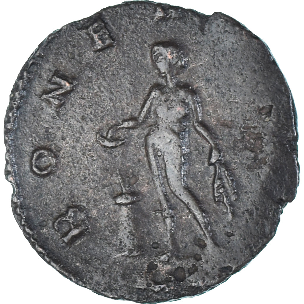 Moneda, Gallienus, Antoninianus, 260-268, Mediolanum, MBC, Vellón, RIC:470