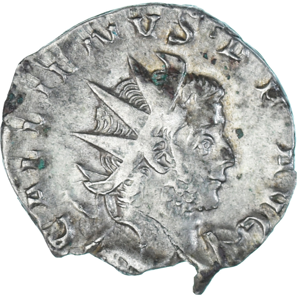 Moneda, Gallienus, Antoninianus, 258-259, Lugdunum, MBC+, Vellón, RIC:49