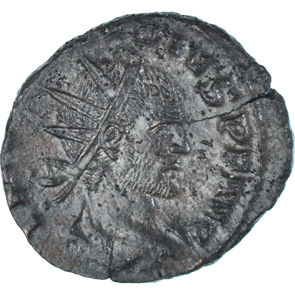 Moneda, Claudius II (Gothicus), Antoninianus, 268-270, Mediolanum, MBC, Vellón