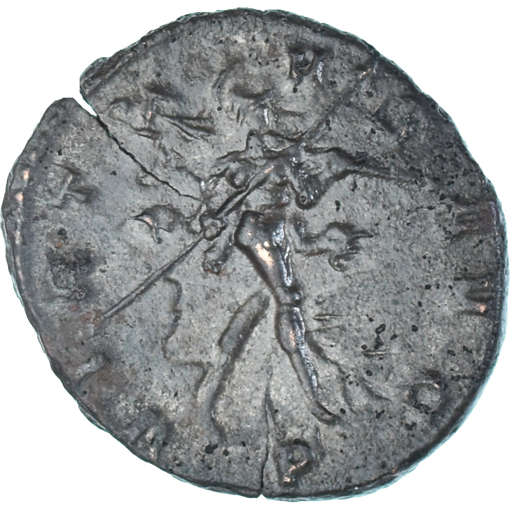 Moneda, Claudius II (Gothicus), Antoninianus, 268-270, Mediolanum, MBC, Vellón