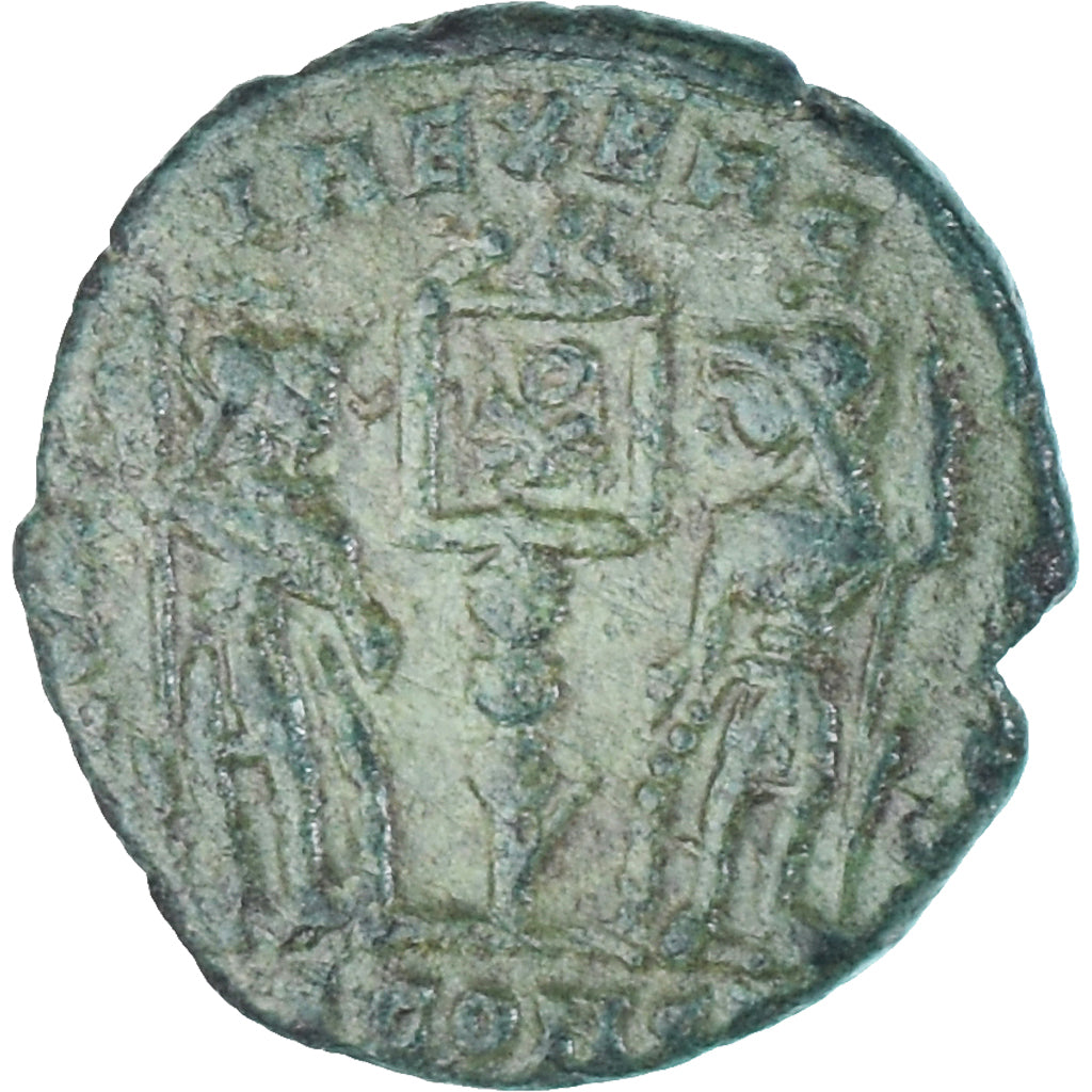 Moeda, Constantius II, Follis, 336, Arles, EF(40-45), Bronze, RIC:396