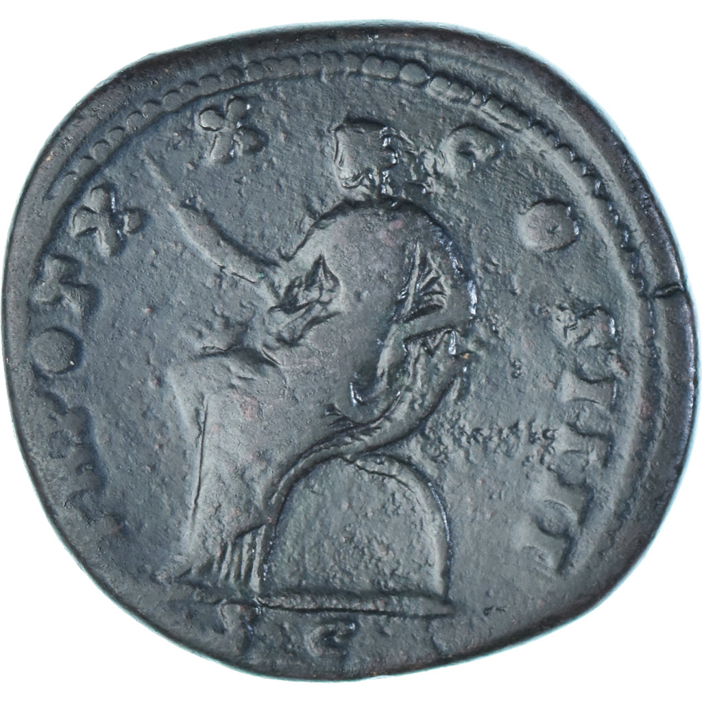 Coin, Antoninus Pius, Sestertius, 156-157, Rome, VF(30-35), Bronze, RIC:967