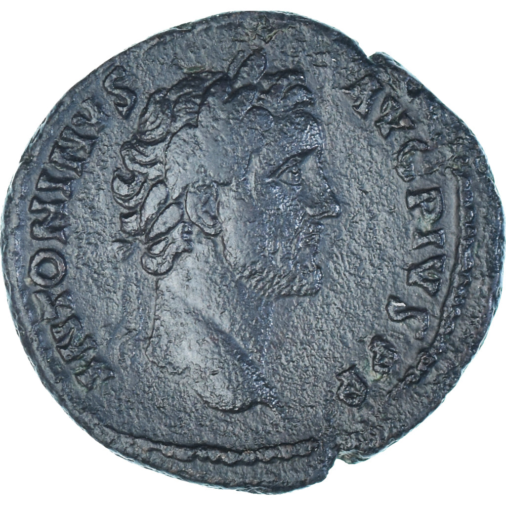 Coin, Antoninus Pius, As, 139, Rome, EF(40-45), Bronze, RIC:569a