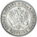 Monnaie, Finlande, Alexander III, Markka, 1890, Helsinki, TTB, Argent, KM:3.2