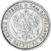 Coin, Finland, Alexander III, Markka, 1892, Helsinki, AU(50-53), Silver, KM:3.2