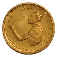 Haiti, 20 Gourdes, 1967, KM #66, MS(65-70), Gold, 3.90