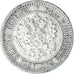 Coin, Finland, Alexander II, Markka, 1866, Helsinki, EF(40-45), Silver, KM:3.1