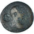 Moneta, Trajan, Dupondius, 114-117, Rome, Countermarked, F(12-15), Brązowy