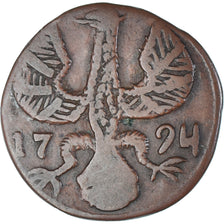 Munten, Duitse staten, AACHEN, 12 Heller, 1794, Aachen, FR+, Koper, KM:51