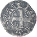 Coin, France, Philip II, Denier Parisis, 1180-1223, Arras, VF(20-25), Billon