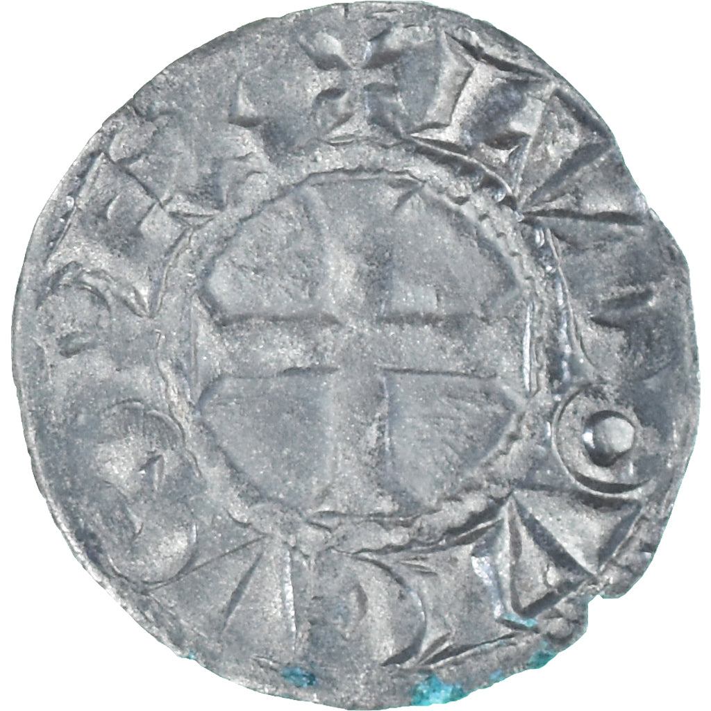 Coin, France, Louis VIII-IX, Denier Tournois, 1226-1270, EF(40-45), Billon