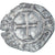Moneda, Francia, Charles VI, Denier Tournois, 1380-1422, 1st emission, BC+