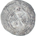 Coin, France, Charles VI, Denier Tournois, 1380-1422, 2nd Emission, VF(20-25)