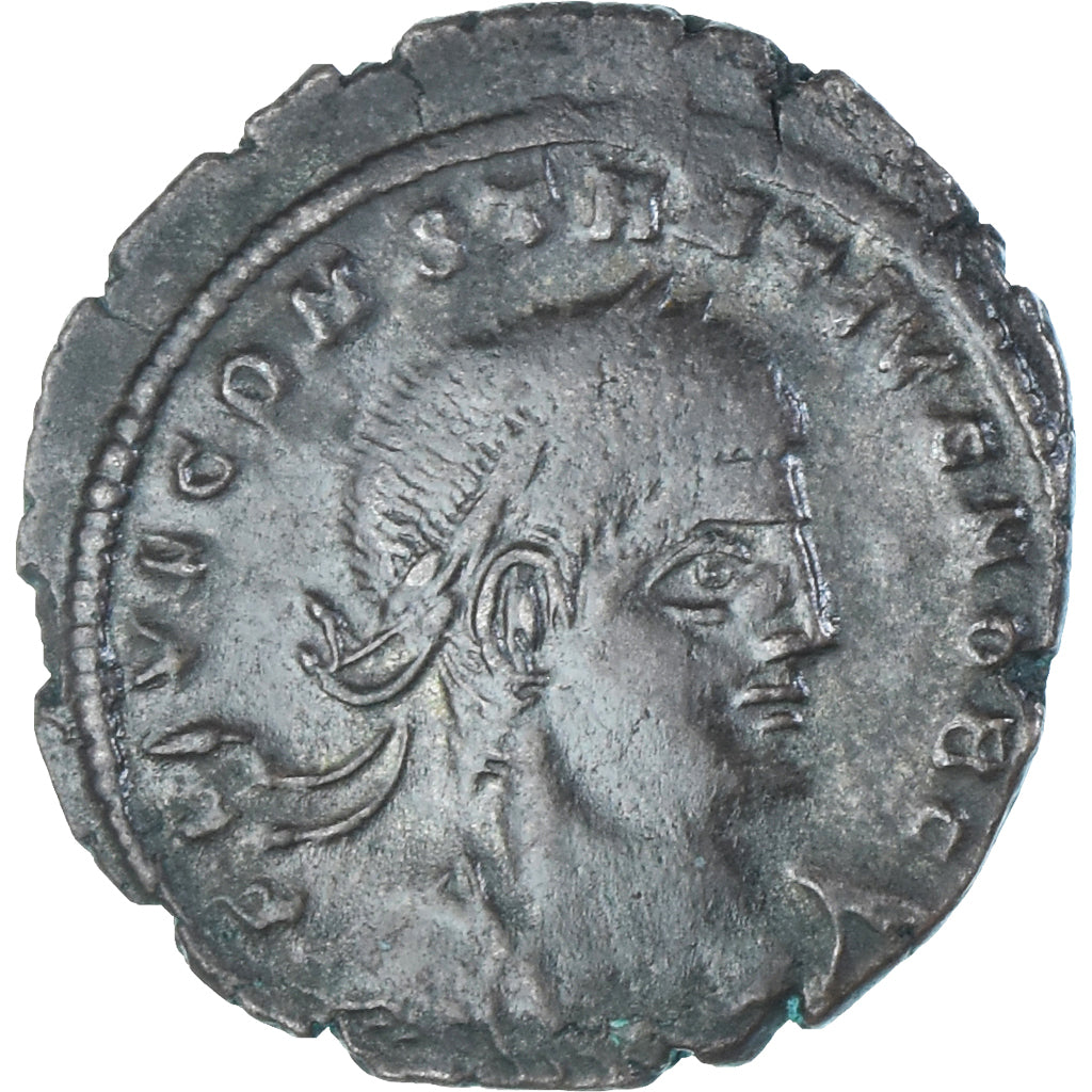 Münze, Constantius II, Follis, 336, Arles, S+, Bronze, RIC:396