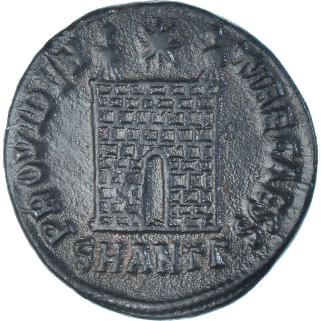 Munten, Constantius II, Follis, 326-327, Antioch, ZF+, Bronzen, RIC:74