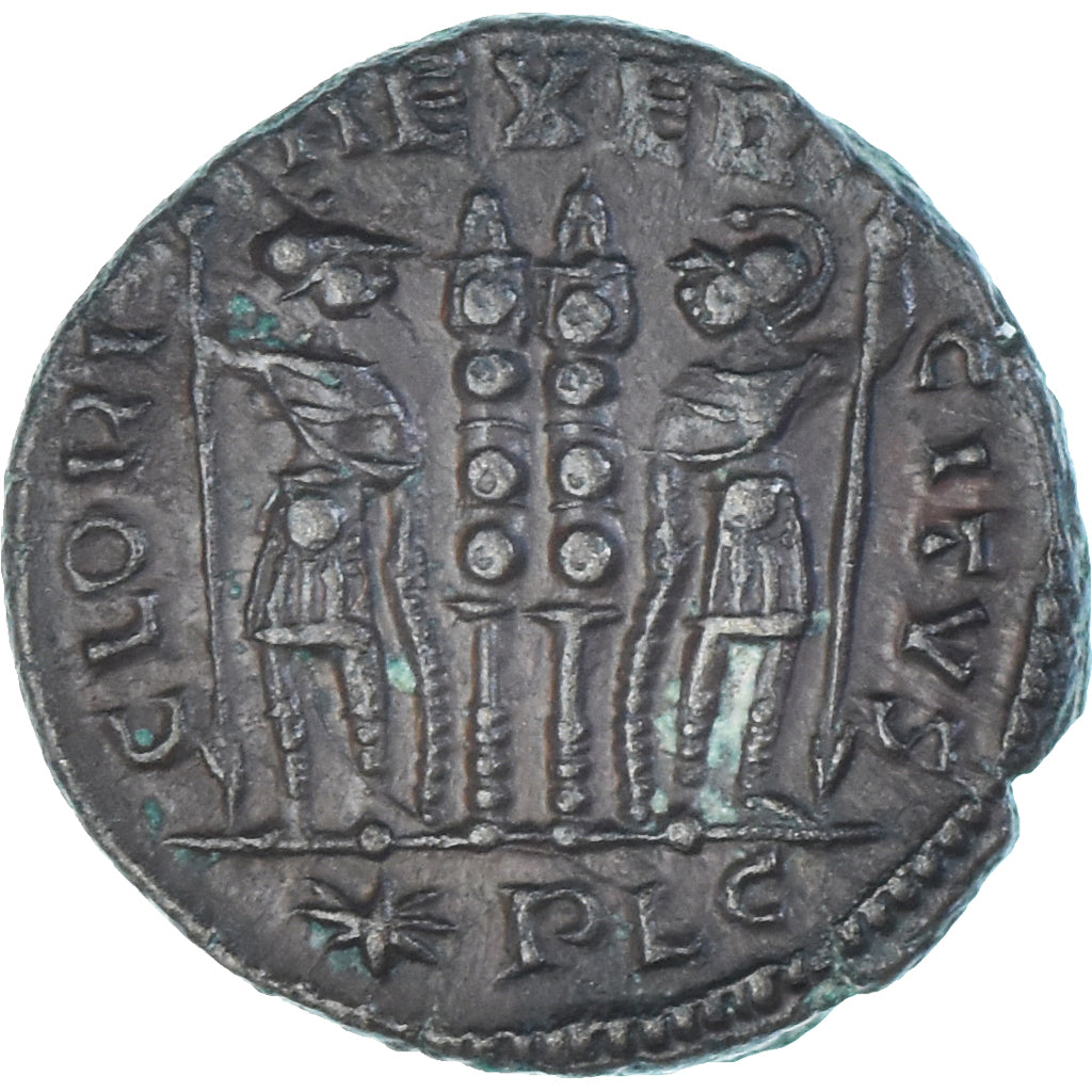 Münze, Constantius II, Follis, 333-334, Lugdunum, VZ, Bronze, RIC:264