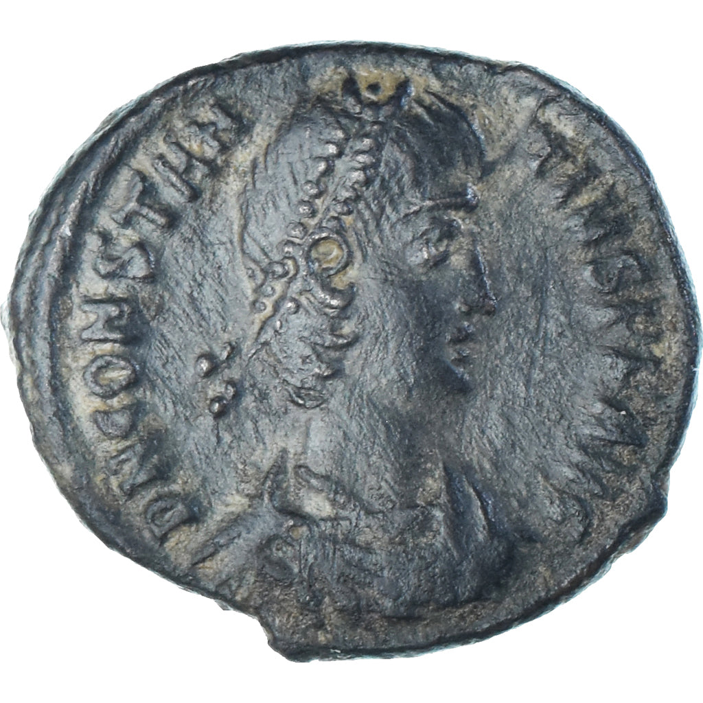 Moneta, Constantius II, Follis, 351-354, Kyzikos, EF(40-45), Brązowy, RIC:104