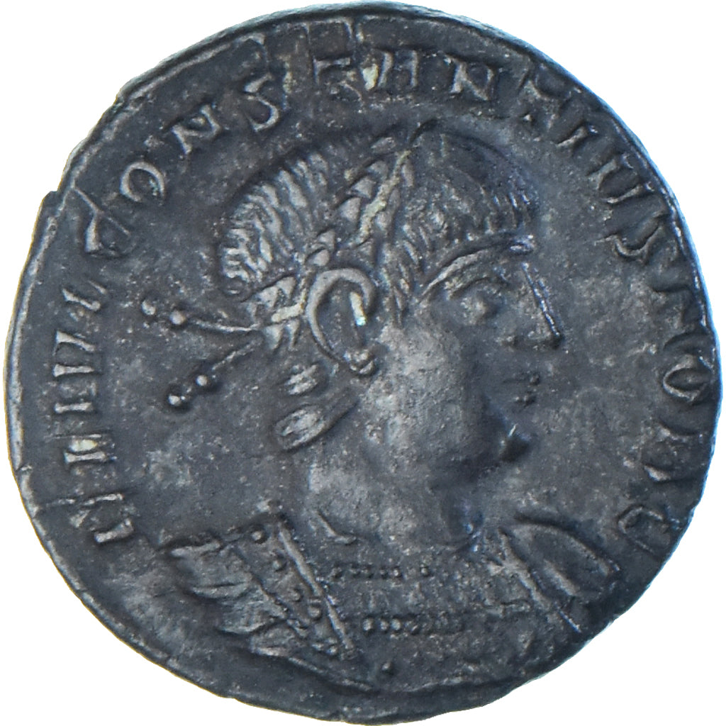Monnaie, Constance II, Follis, 335-337, Trèves, SUP, Bronze, RIC:592