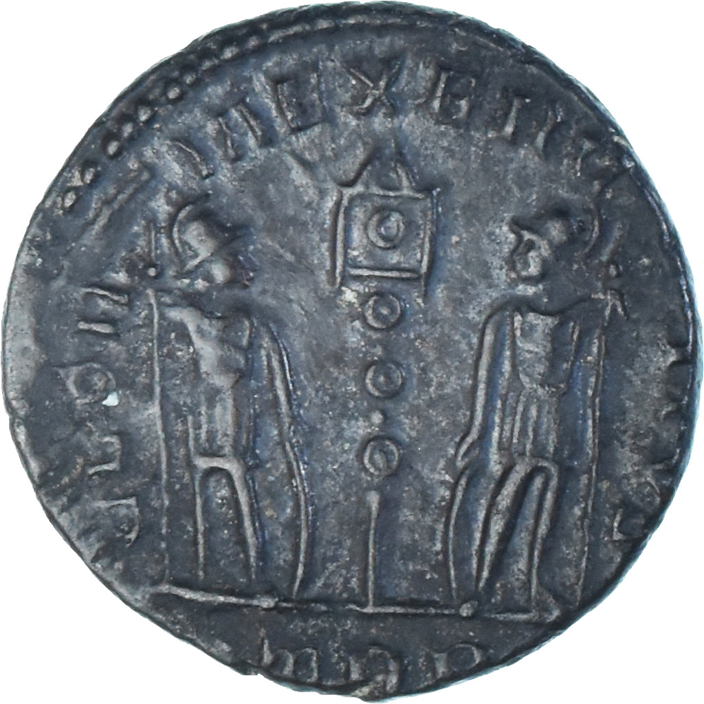 Monnaie, Constance II, Follis, 335-337, Trèves, SUP, Bronze, RIC:592