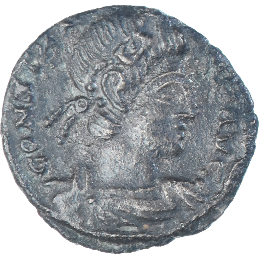 Moneta, Constantius II, Follis, 347-348, Trier, EF(40-45), Brązowy, RIC:181