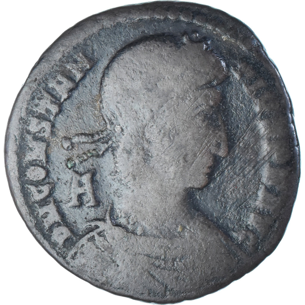 Moneta, Constantius II, Maiorina, 348-350, Arles, VF(30-35), Brązowy, RIC:118