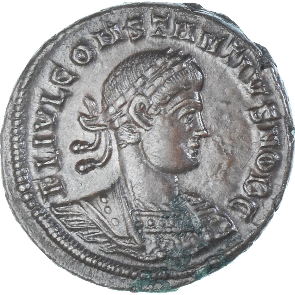 Monnaie, Constance II, Follis, 330-331, Lugdunum, SUP+, Bronze, RIC:245