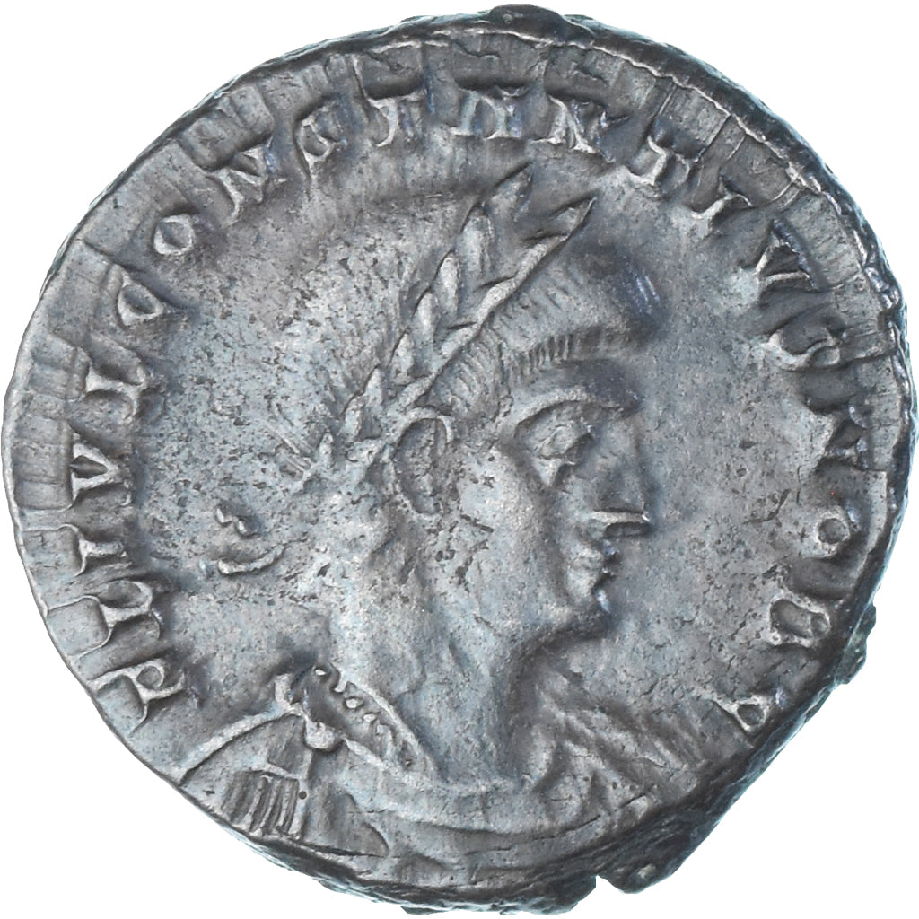 Moeda, Constantius II, Follis, 347-348, Cyzicus, EF(40-45), Bronze, RIC:99