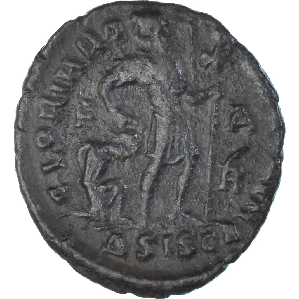 Moneta, Gratian, Follis, 367-375, Siscia, BB, Bronzo, RIC:14D