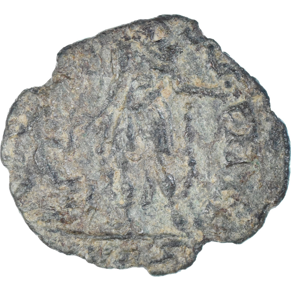 Munten, Gratian, Follis, Uncertain date, Barbaric imitation, FR, Bronzen