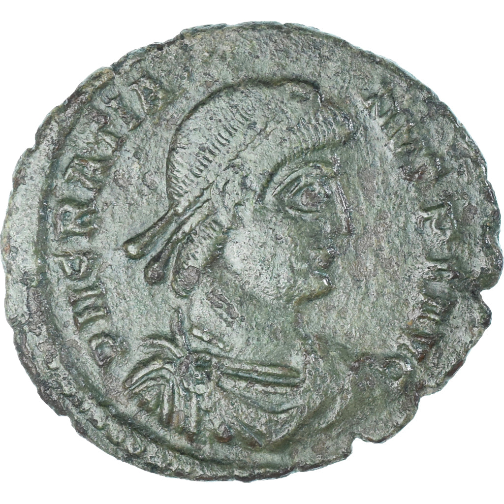 Moneta, Gratian, Maiorina, 378-383, Arles, BB+, Bronzo, RIC:20A