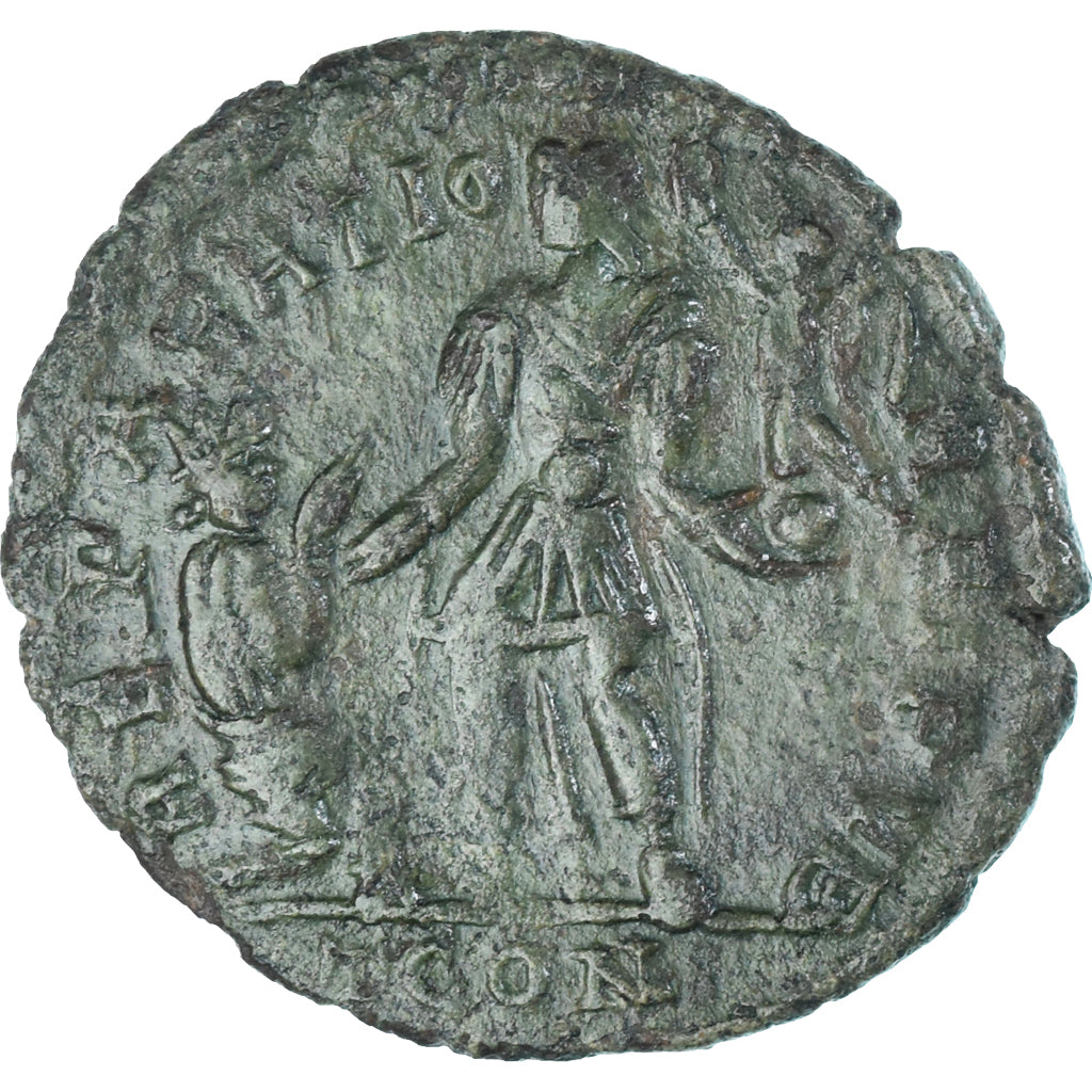 Moneta, Gratian, Maiorina, 378-383, Arles, BB+, Bronzo, RIC:20A