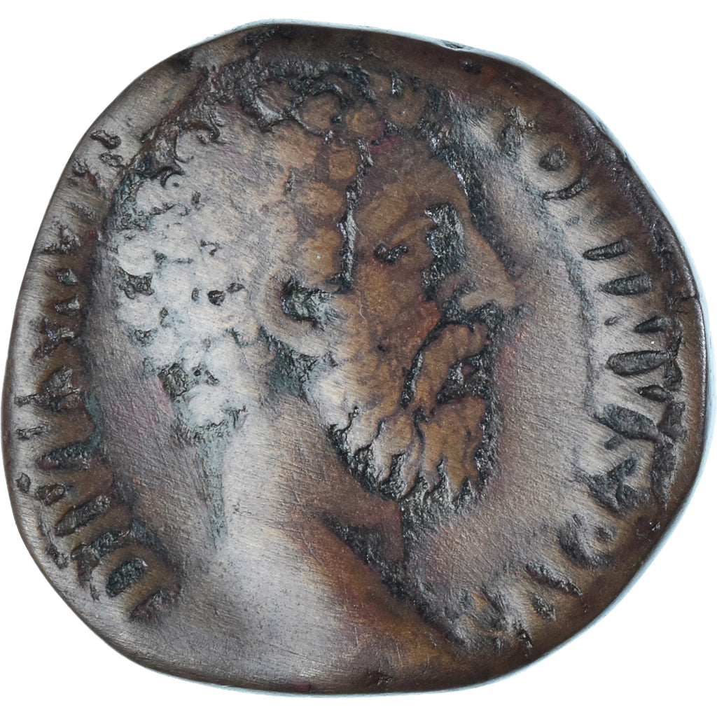 Coin, Divus Marcus Aurelius, Sestertius, 180, Rome, VF(20-25), Bronze