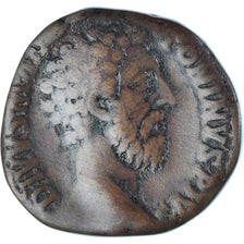 Coin, Divus Marcus Aurelius, Sestertius, 180, Rome, VF(20-25), Bronze