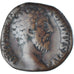 Coin, Divus Marcus Aurelius, Sestertius, 180, Rome, VF(20-25), Bronze