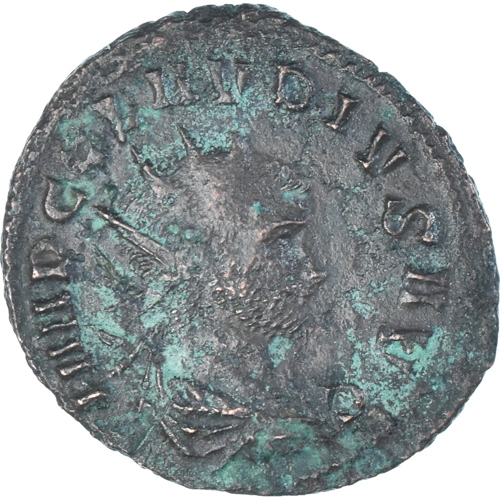 Coin, Claudius II (Gothicus), Antoninianus, 268-270, Rome, VF(30-35), Billon