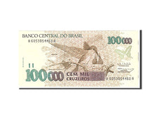 Banknote, Brazil, 100,000 Cruzeiros, 1992, Undated, KM:235a, UNC(65-70)